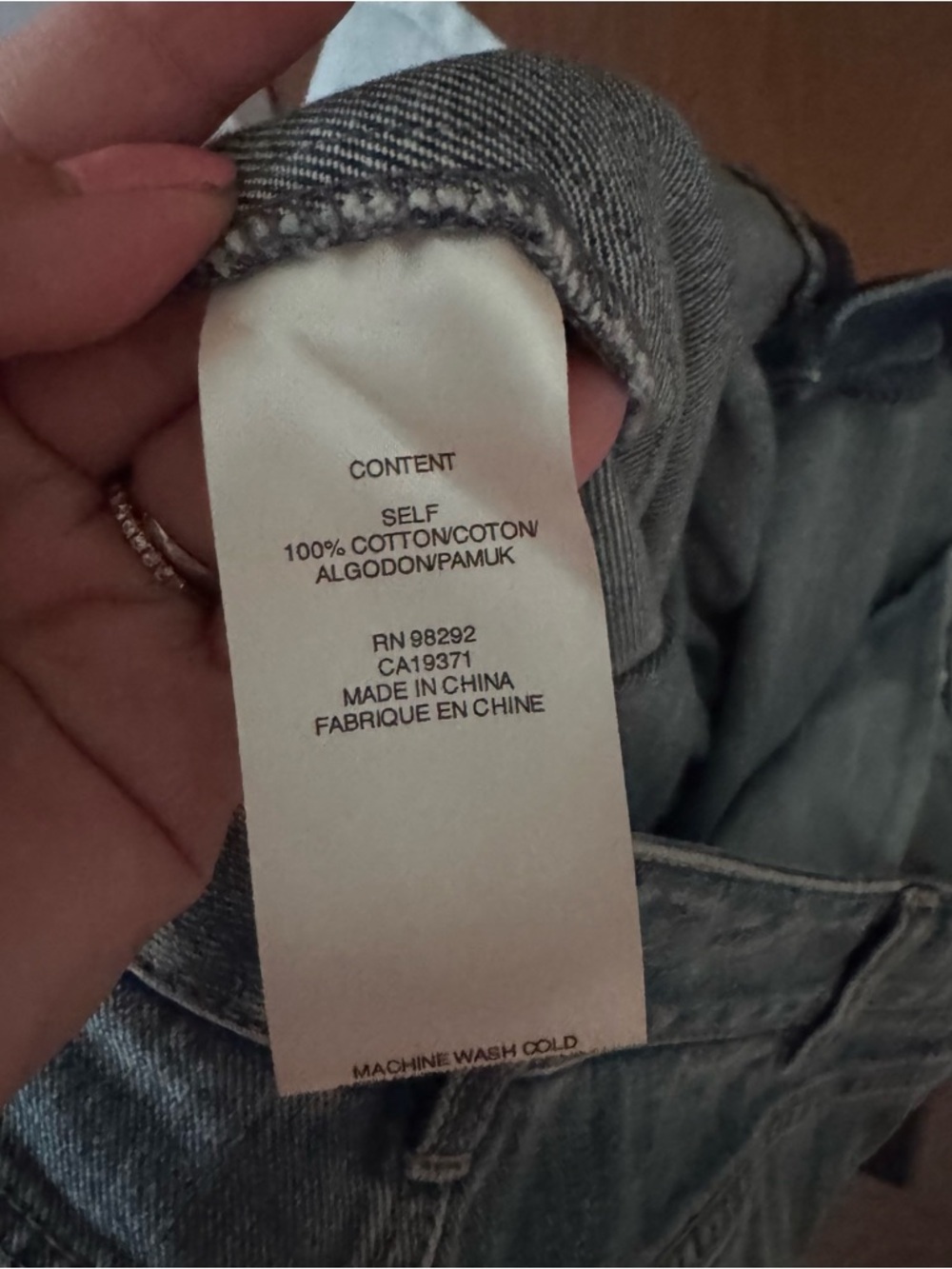 Tibi Brancusi Cropped Blue Jeans - Casual Women's Denim 26 - Picture 9 of 14